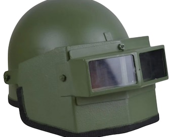 Replica of a very rare Vintage Soviet/Russian combat helmet &quot;Vityaz-S&quot; with visor Electric train - for airsoft.