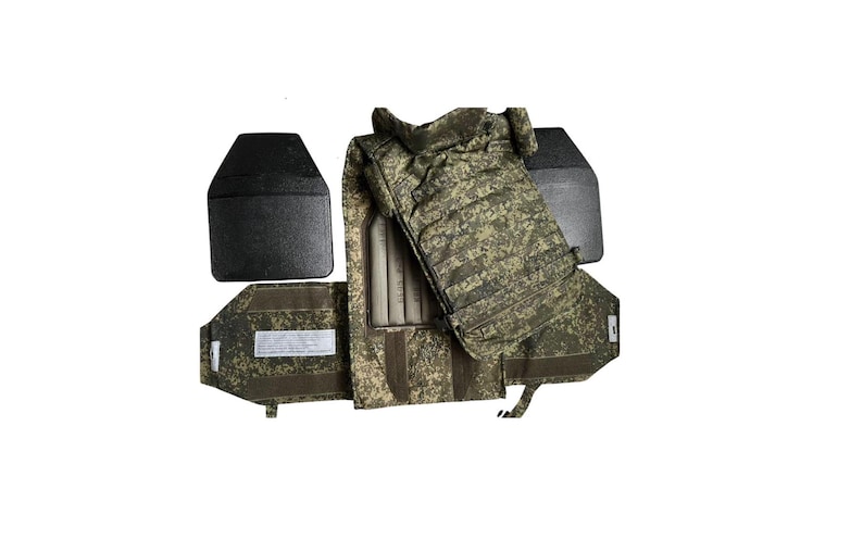 Vintage Russian 6B45 Ratnik Body Armor Vest – with Granite 5A Plates + Cover – Soviet/Russian image 1