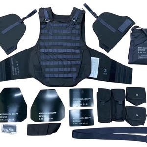オリジナル NPP KLASS Bagariy プレートキャリアベスト、第 4 級防弾、スペナザ/警察、スチールプレートとケブラーインサート