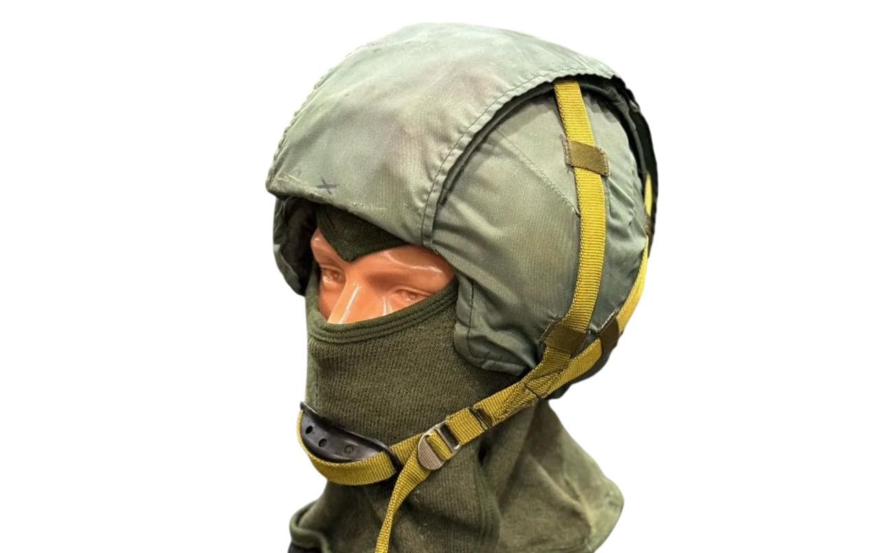 ロシア軍　特殊部隊　stsh81 ヘルメットカバー　VSR迷彩　ソ連軍 Vintage Soviet Stsh-81 & Sssh-94 “sfera” Titanium Helmet Set