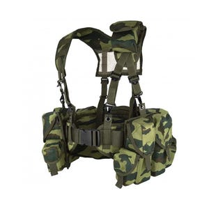 Vintage Soviet 6Sh104 RPS Tactical Webbing Vest, VSR Flora Camo
