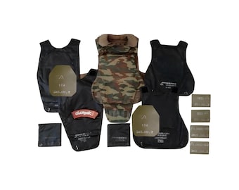Post-Soviet Korund-VMK Ballistic Vest, CLASS Protection, Military Surplus