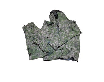 Original 6Sh122 VKBO Sniper Camouflage Tactical Suit in Post-Soviet Military Ratnik Recon EMR Camo, a Genuine Surplus Combat Uniform