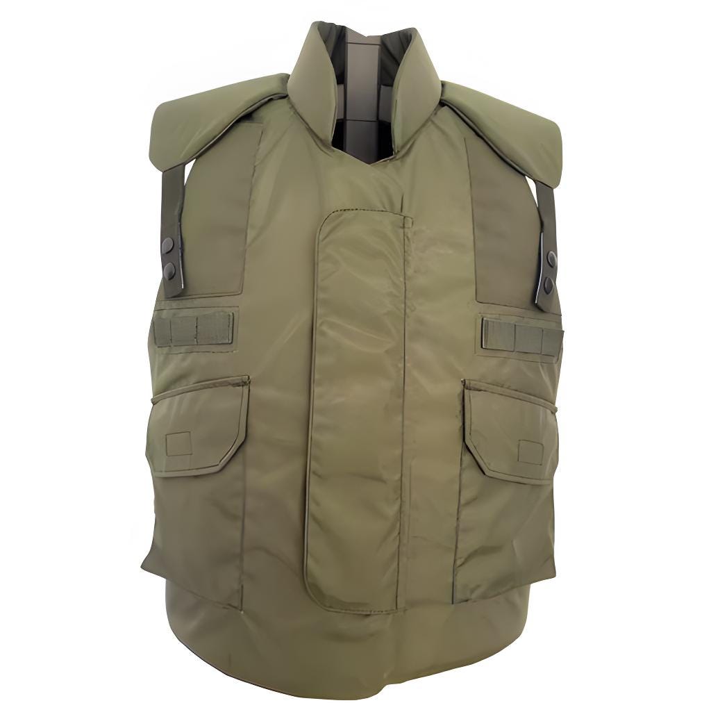 U.S. Army PASGT Tactical Body Armor Vest – Olive Camo – Replica for Airsoft