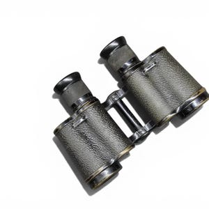 Original Vintage post-sowjetische B-6 6x30 Schwarzes Fernglas KMZ, Metro Exodus COD Rote Armee UdSSR Ausrüstung | Feldstecher aus Aluminium, Komz Surplus