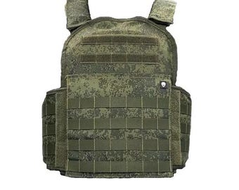 ウクライナ製マルチカムプレートキャリア（ポーチとバッグ付き