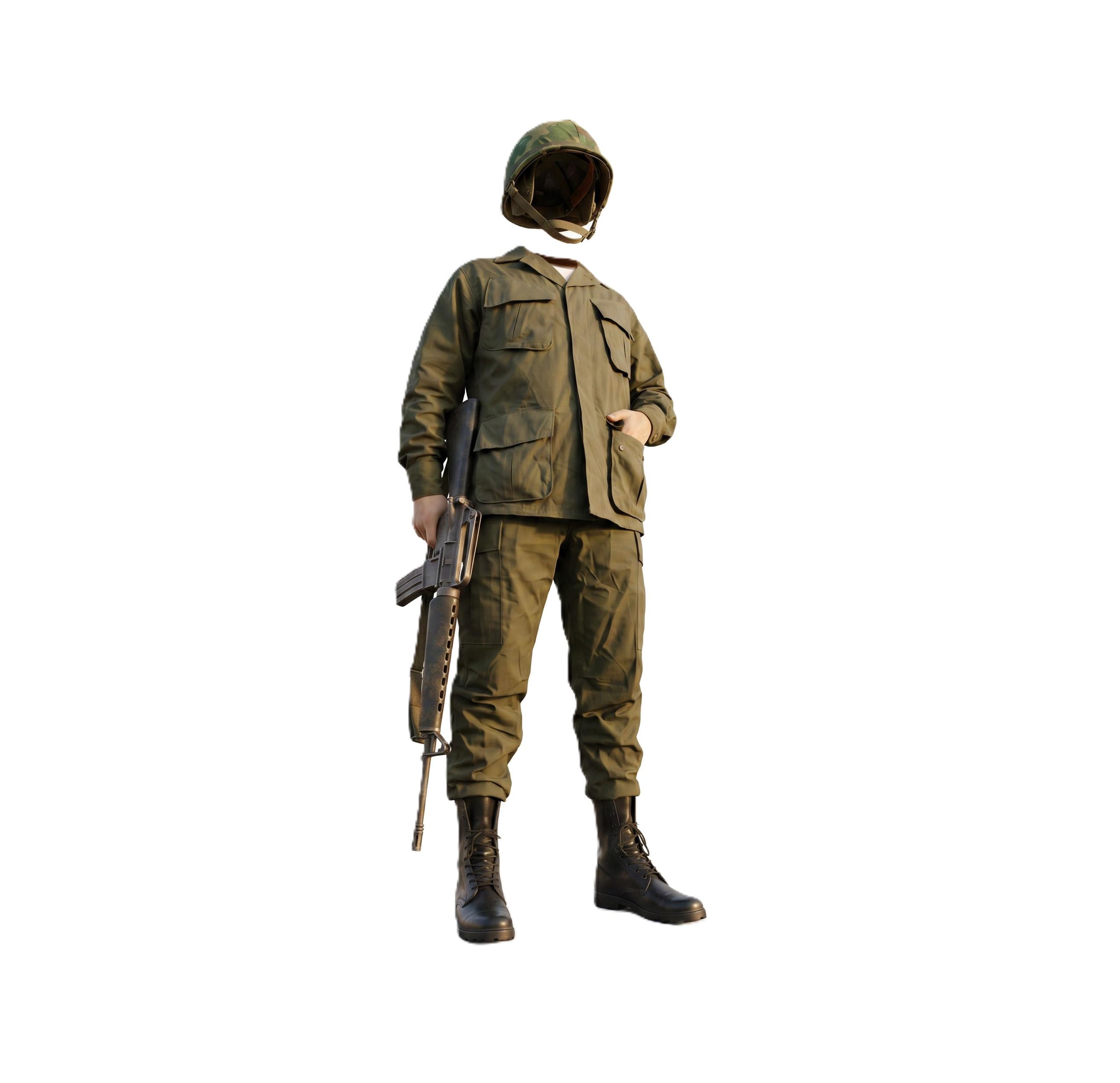 ベトナム戦争アメリカ陸軍グリーンベレースーベニアジャケット　スカジャン Vietnam war uniform - Etsy 日本