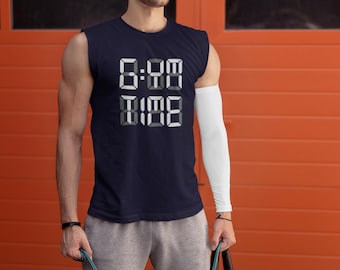 T-Touch « Gym Time » pour homme | Débardeur d'entraînement 100 % coton | Vêtements de sport d'été
