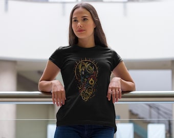 T-Touch Déesse hindoue Kali pour femme | T-shirt spirituel 100 % coton | Cadeau pour elle