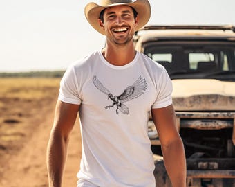 Archaeopteryx Fossil T-Shirt: Prehistoric Bird Paleontology Tee