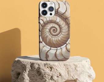 Spiral Shell Ammonite Fossil Phone Case