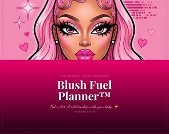 Interactive Blush Fuel Planner | Live Digital Macro Tracker (Web-Based Access)