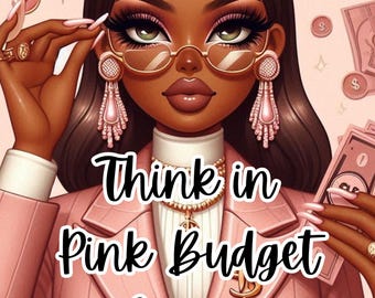 Think in pink Budget planner