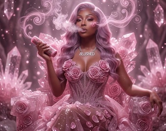 Blushed in Quartz — 4.20 Pink Stoner Edition