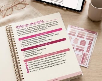 Gut Health Journal, Daily Meal Tracker, Anti-Bloat Nutrition Guide (PDF)