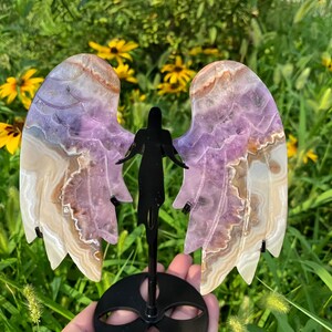 crystal healing
animal carving
eagle claw
reiki crystal tool
totem carving
energy talisman
stone animal
meditation stone
carved crystal
birthstone gift
energy crystal
Angel Wings
Amethyst Agate