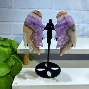 crystal healing
animal carving
eagle claw
reiki crystal tool
totem carving
energy talisman
stone animal
meditation stone
carved crystal
birthstone gift
energy crystal
Angel Wings
Amethyst Agate