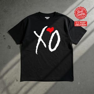 The Weeknd Kiss Land Oversized T-Shirt: 100% Heavyweight Cotton XO Merch