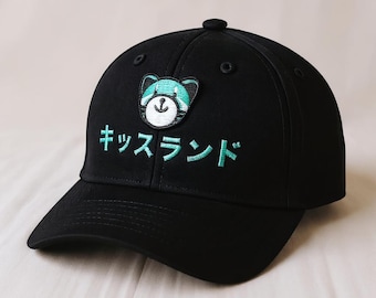 The Weeknd Kiss Land Embroidered Dad Hat: XO Cotton Cap
