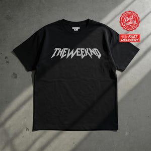 The Weeknd - Logo T-Shirt Oversized, Unisex Concert, Outfit Graphic Tee, Festival Tee, Fast Shipping