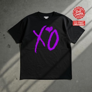 The Weeknd XO Logo Oversized T-Shirt: Kiss Land Concert Streetwear