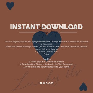 Valentines Day Wall Art Printable, Modern Playing Card Design with 'Lucky Us' Text, Romantic Digital Print Decor, Digital Print, Home Decor