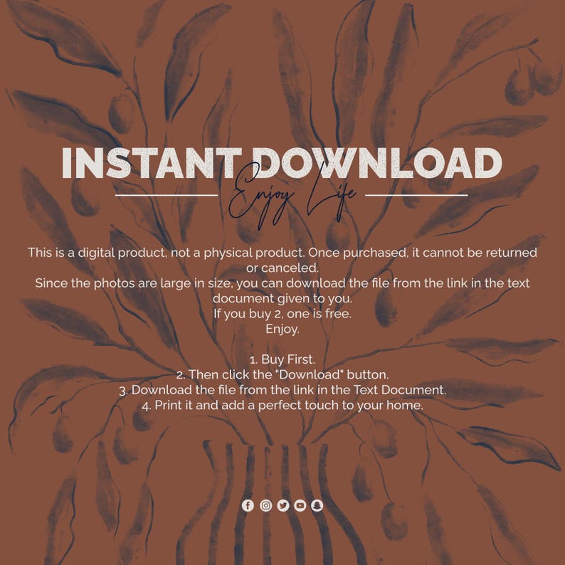 Boho Wall Art Set of 3, Green Gallery Wall Art Prints, Minimal Botanical Abstract Posters, Modern Neutral Home Decor, Olive Green Wall Art