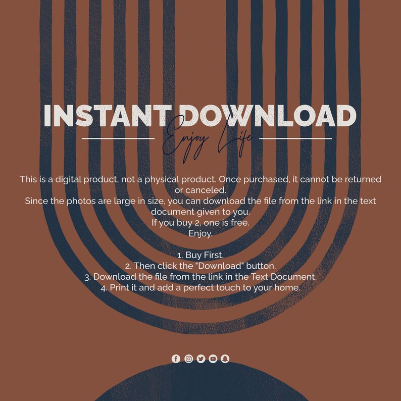 This modern printable set of 3 includes abstract curved lines and a bold text poster, ideal for creating a cohesive gallery wall. With its neutral colors and minimalist layout, the design fits perfectly in Scandinavian, Japandi, or contemporary interiors. Great for living rooms, bedrooms, hallways, and stylish workspaces.