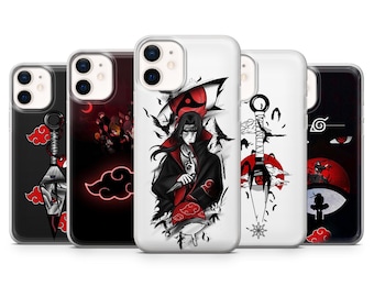 Itachi Phone Case Kunai Akatsuki Cover for iPhone 16Plus, 15, 14, 13, 12, Samsung S25+, S24, S23Fe, S22, A16, A55, A25, Pixel 9, 8A