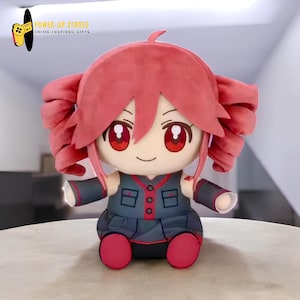 Peluche inspirado en Kasane Teto - Adorables peluches para niños - Juguete de anime, muñeco de anime, regalo para niños, mercancía de Kasane Teto - Regalo de muñeco kawaii