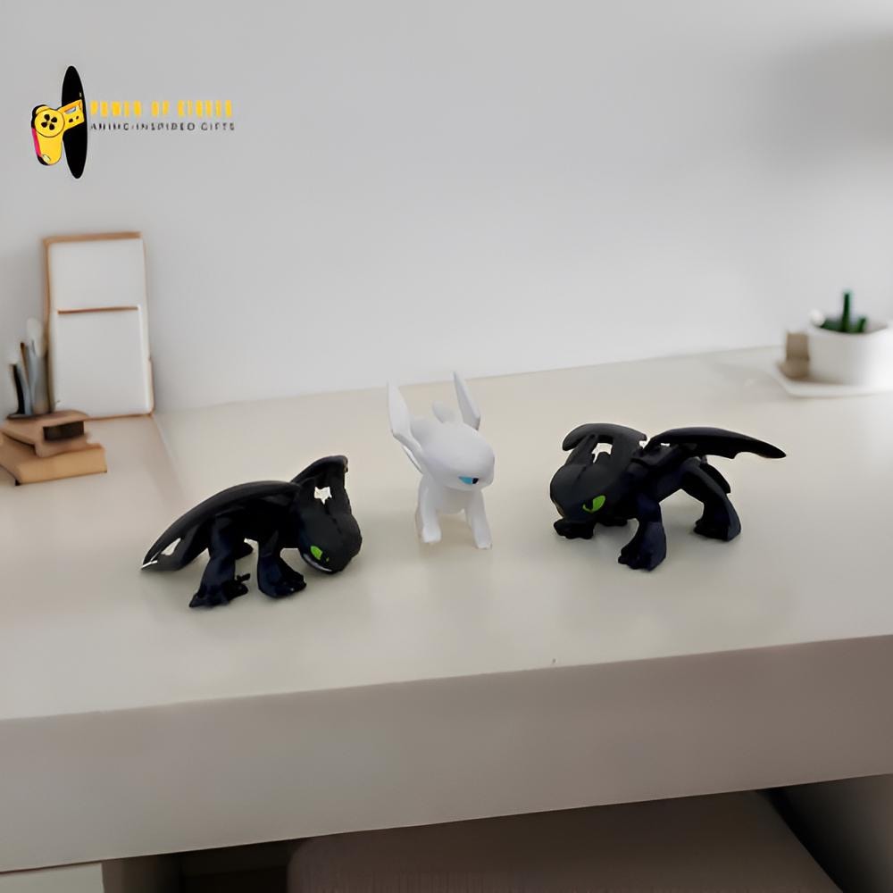 12 Mini Dragon Figures Inspired by How to Train Your Dragon (HTTYD) – Small Anime Action Figures – Toothless & Friends – Collectible Toys