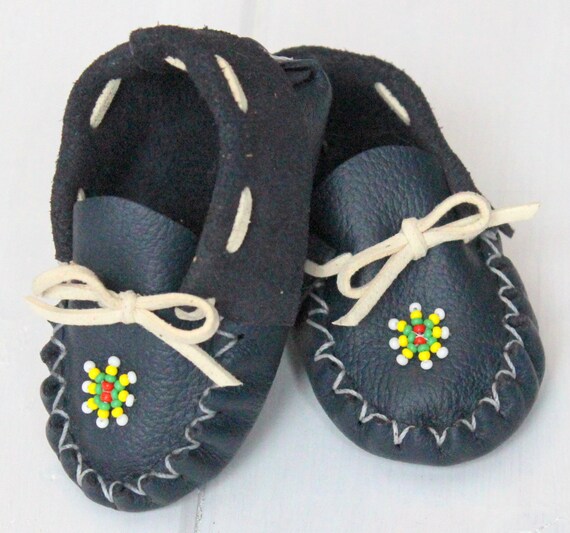 baby girl moccasin slippers