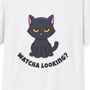 Grumpy Cat T-Shirt: Funny Sarcastic Tee for Cat Lovers