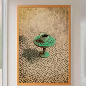 Coffee Table Wall Art, Coffee Prints, Digital Download Print, a printable wall art, a Coffee lover gift, coffee poster.