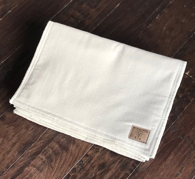 Lucky Mats Organic Cotton Flannel Crate Mat Pads 13 x 20 Double ply Reusable