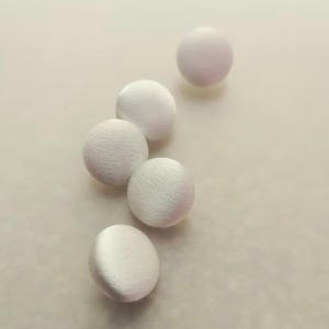 Ivory Wedding Dress Buttons 100% Silk Satin Bridal Buttons Silk Charmeuse