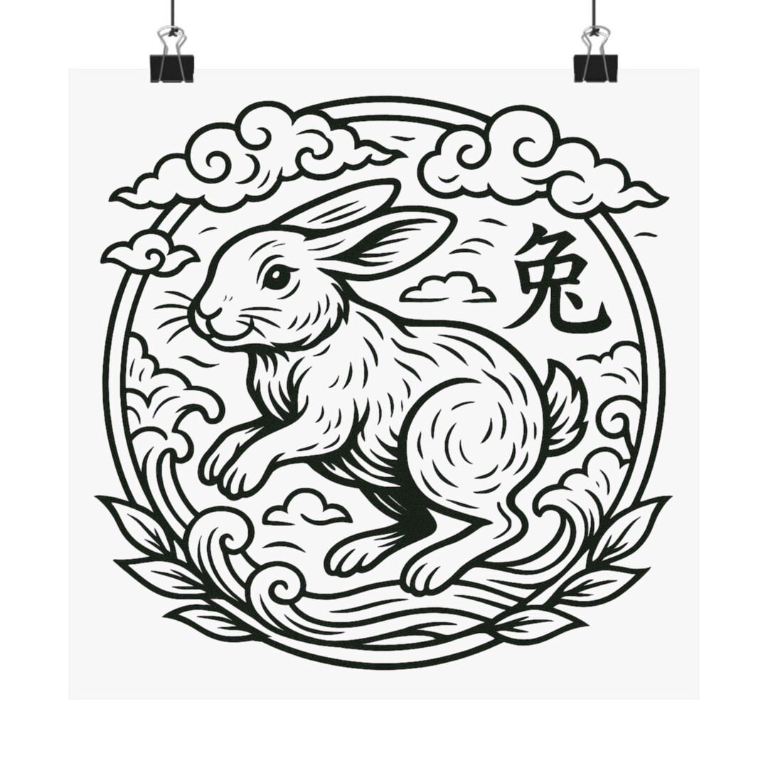 Lunar Rabbit Ink This item is unavailable - Etsy