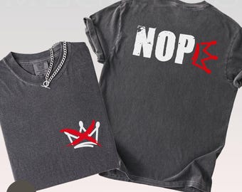 No Kings in America Nope Shirt, Anti Trump Comfort Colors Tee, Political Protest Shirts, Anti Trump Tee, Crown No Kings Shirt, Nope Kings