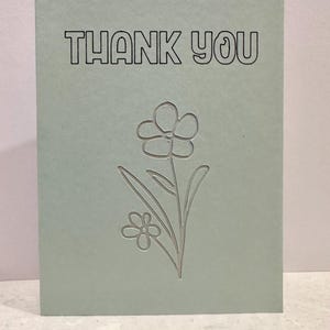 Thank you card