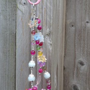Flower phone charm