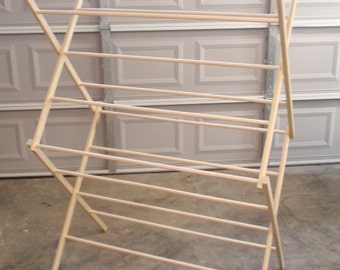 Wooden dryer rack sale