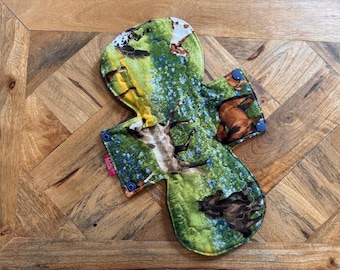 Cloth Menstrual Pad, 11" Heavy Absorbency, Eco Friendly Period, Cloth Pad, Heavy Period Pad