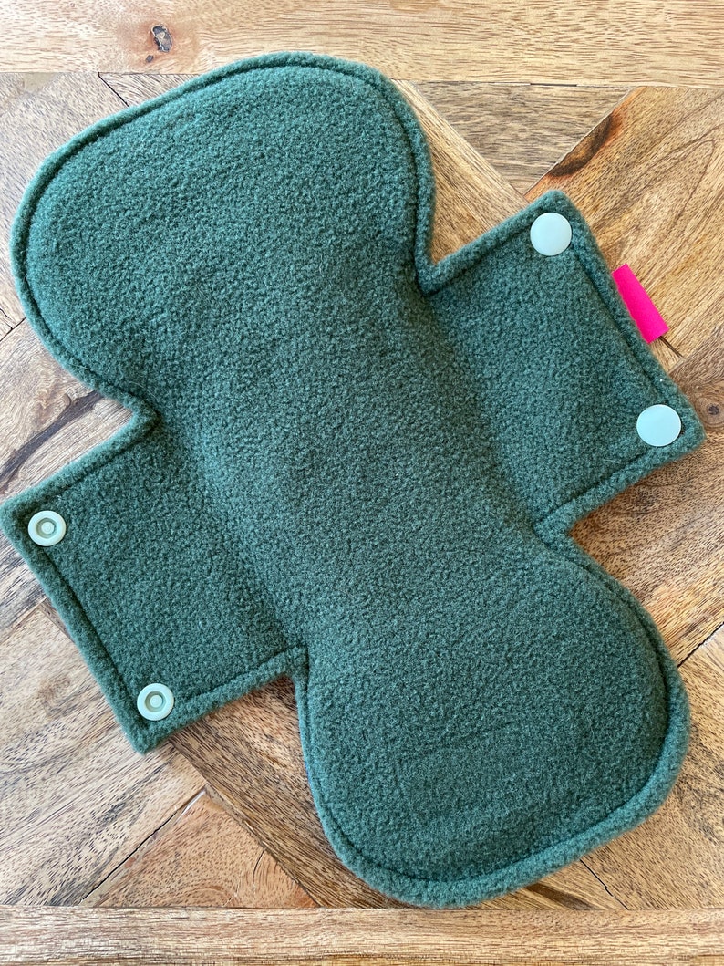 Cloth Pad Waste Free Period Eco Friendly Period Overnight Pad 10 Heavy Absorbency Cloth Menstrual Pad Heavy Period Pad