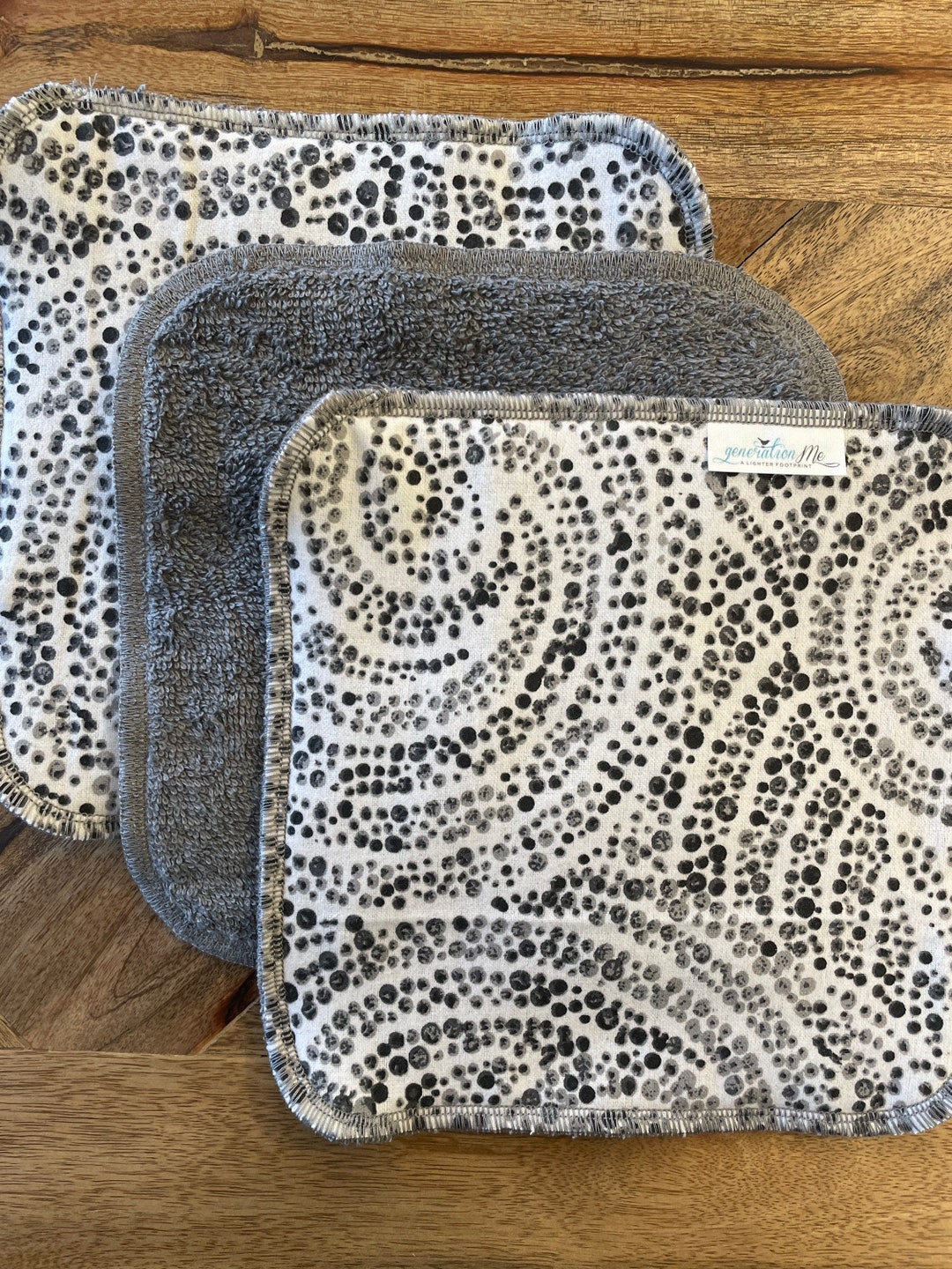 Gray Washcloth Kitchen or Bathroom Washcloth Gray Kitchen Etsy New Zealand