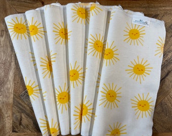 Sunshine doek servetten, Eco vriendelijke servetten