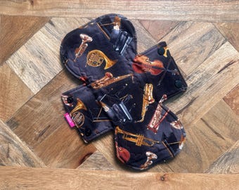 Cloth Menstrual Pad, 10" Heavy Absorbency, Waste Free Period, Overnight Pad, Eco Friendly Period, Cloth Pad, Heavy Period Pad