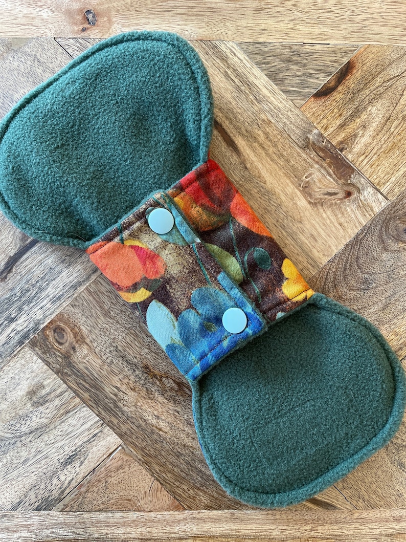 Cloth Pad Waste Free Period Eco Friendly Period Overnight Pad 10 Heavy Absorbency Cloth Menstrual Pad Heavy Period Pad