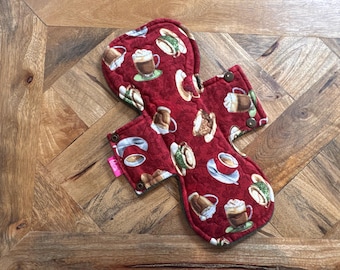 Cloth Menstrual Pad, 11" Heavy Absorbency, Eco Friendly Period, Cloth Pad, Heavy Period Pad