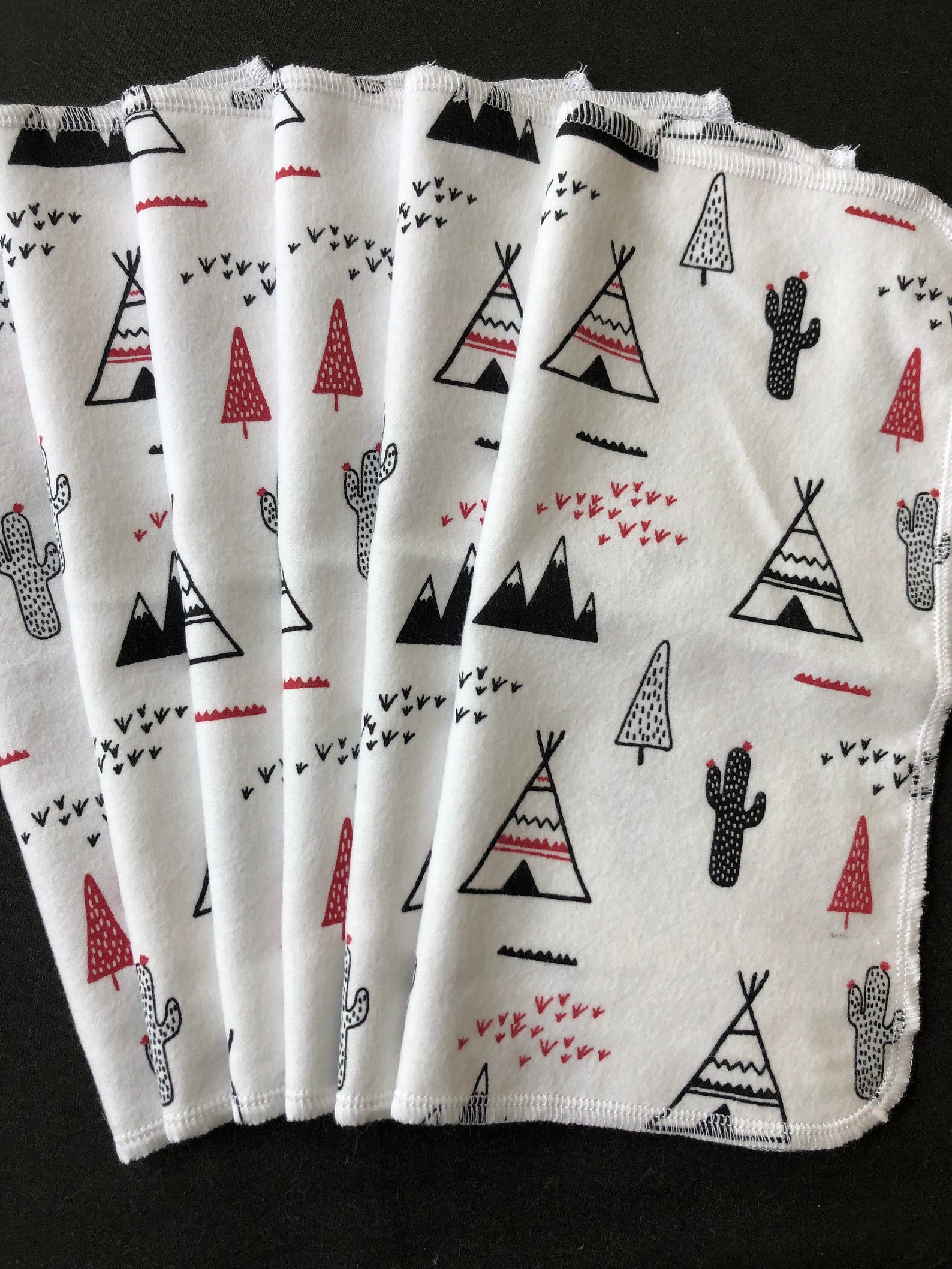 Southwest Cloth Napkins Reusable Napkins Pack of Six Etsy