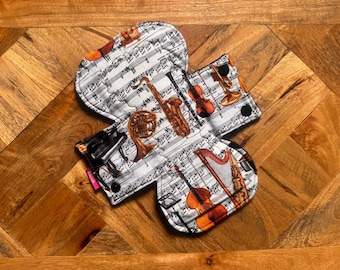 Cloth Menstrual Pad, 9" Heavy Absorbency, Waste Free Period, Women's Health, Eco Friendly Period, Cloth Pad, Heavy Period Pad, Healthy